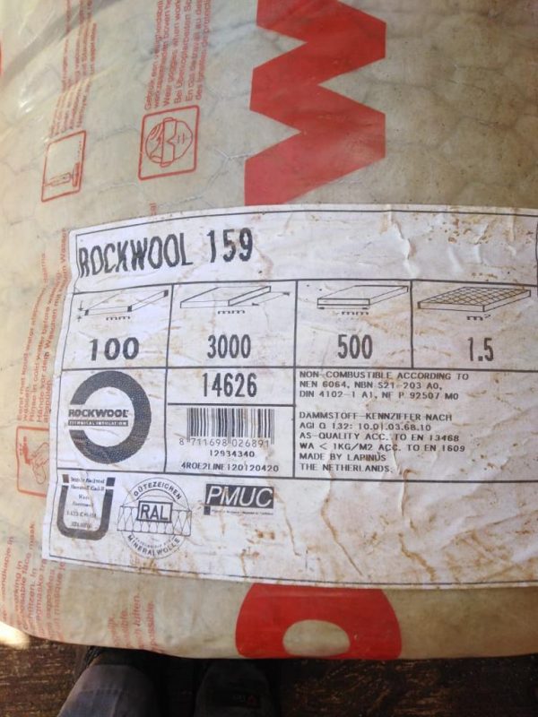(6Mx1Mx50mm) Mineral Wool (Rock wool) Insulation Blanket with wire mesh in Nairobi Kenya