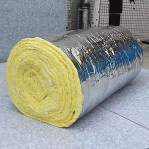 (20Mx1.2Mx50mm) Fiber Glass Wool Insulation Blankets with Aluminium Foil in Nairobi Kenya