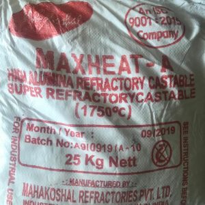 High Alumina Refractory Castable Cement Maxheat A (1750 degrees) in Nairobi Kenya