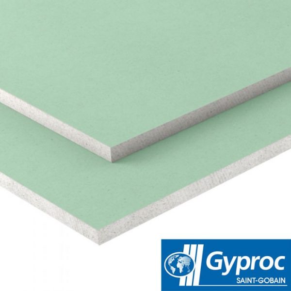 Moisture Resistant Gypsum Board Gyproc 12.5mm (For Bathrooms)