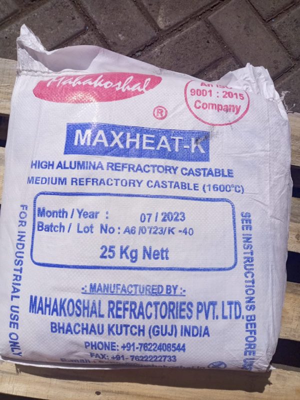 Refractory Castable Cement (1600°C) In Kigali, Rwanda - +254 722 401 175