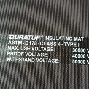 Electrical Insulating Anti-static Rubber Mats (electromats) Class 4 in Nairobi Kenya.