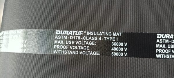 Electrical Insulating Anti-static Rubber Mats (electromats) Class 4 in Nairobi Kenya.