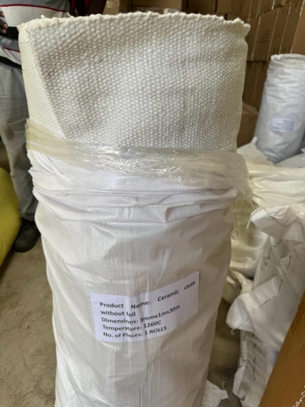 Ceramic Fiber Cloth Plain