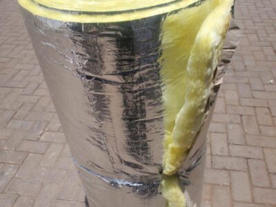 Fiberglass insulation rolls