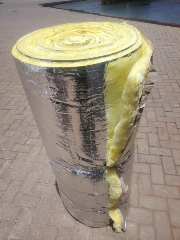 Fiberglass insulation rolls