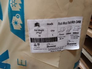 Rockwool Roll with Wire Mesh