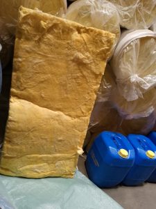 Fiberglass batts 100mm