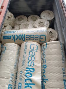 Rockwool Roll with Wire Mesh