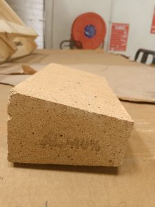 40% alumina side arch bricks