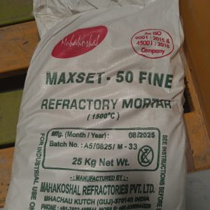 Refractory mortar cement