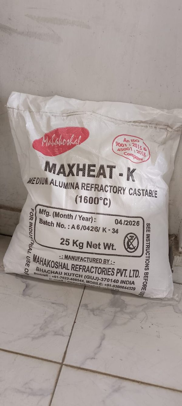 Maxheat K Refractory Cement