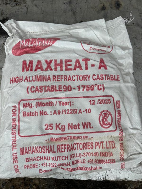 Maxheat A Refractory Cement